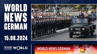 Polish Armed Forces Day Poland demonstrates power  German News 15082024 [upl. by Allimrac721]