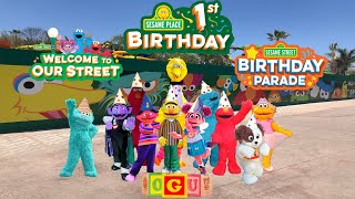 Sesame Place San Diego 1st Birthday Celebration Show amp Parade [upl. by Adoree115]