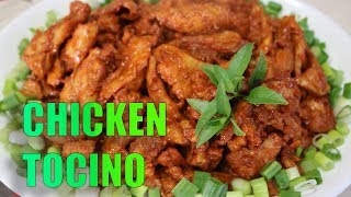 How to cook tocino recipe Manok tagalog [upl. by Aitas]