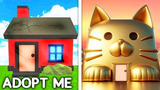 1 vs 100000 Roblox House Adopt Me [upl. by Nahgen]