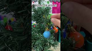 3 Formas de hacer Bolas de Navidad 🤯 tips craft art paper manualidades [upl. by Allwein223]