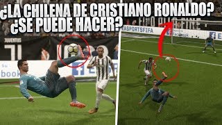 ¿Qué pasa si HACES la CHILENA de CRISITIANO RONALDO vs la JUVENTUS en FIFA 18  Mitos Fifa18 [upl. by Spindell105]