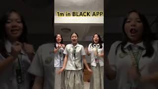 1Million Views on Black App 😜 rapper trending bellalilkap [upl. by Raybourne]