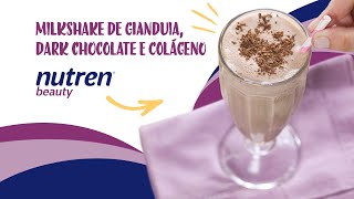 Milkshake de Gianduia Dark Chocolate e Colágeno  Receitas Nestlé [upl. by Anavoig]