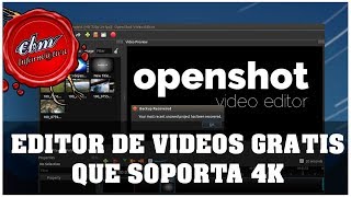 EL MEJOR EDITOR DE VIDEOS LIBRE QUE SOPORTA 4K [upl. by Ardnossac]