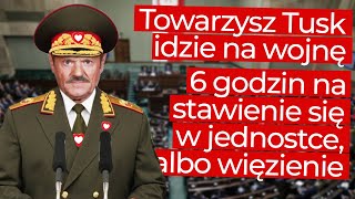 Nowe rozporządzenie MON 6 godzin na stawienie się w wojsku albo więzienie [upl. by Gypsie]