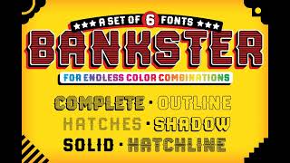 Bankster Font [upl. by Akerboom]