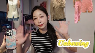 Unboxing 쇼핑 하울 🎀  루에브르시티브리즈케이스티파이아디다스블랙업마크모크 🛍️ [upl. by Hemingway911]