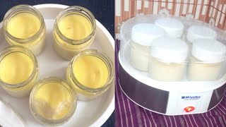 দই মেকারে একদম সহজে মিষ্টি দই রেসিপি  doi Maker Misti doi recipe  Electric Yogurt Mekar [upl. by Linus]