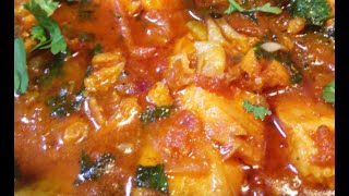 Salmon Fish Curry without Coconut Salmon Fish Recipe Indian Style How to cook Salmon Fish [upl. by Itch]