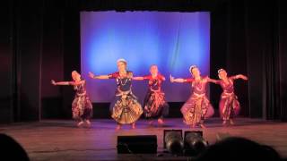 Tillana raga Madhuvanti Indian Classical Dance Group quotNATARAJAquot from RostovonDon Russia [upl. by Nangem813]