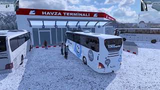 Neoplan Tourliner ile Anonslu Vezirköprü  Tokat [upl. by Zacek318]