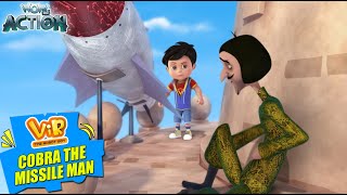 Vir The Robot Boy New Episodes  Cobra The Missile Man  Hindi Kahani  Wow Kidz Action [upl. by Lardner]