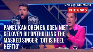 Verbijstering bij onthulling The Masked Singer Dit is ongelofelijk heftig [upl. by Dibbrun139]