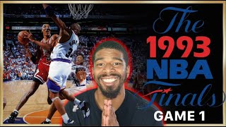 1993 NBA Finals Game 1 Chicago Bulls vs Phoenix Suns Pt 44  Reaction [upl. by Akived]