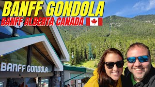 Visiting The Banff Gondola  Banff Alberta Canada 🍁 [upl. by Caassi]