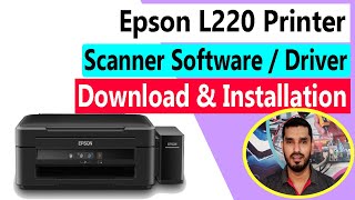 Epson L220 Printer Scanner Software  Driver Download amp Installation In Windows 10 ll മലയാളം [upl. by Teague1]