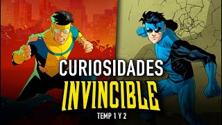 Invincible Temp1 y 2 Curiosidades y secretos  The Top Comics [upl. by Nirtak563]