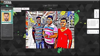 Prima Cartoonizer Software to cartoon any photo automatically from PC with High quality result [upl. by Cyrilla706]