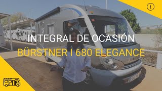 INTEGRAL DE SEGUNDA MANO  Bürstner I 680 Elegance [upl. by Yezdnil]