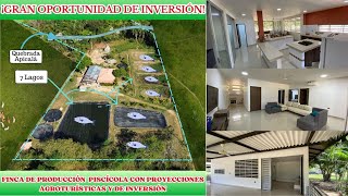 FINCA DE PRODUCCION – VEREDA 4 ESQUINAS – 850 MILLONES [upl. by Ortrude]