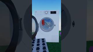 Gorenje Washing Machine Destruction shorts roblox laundry washer washingmachine [upl. by Pompei]