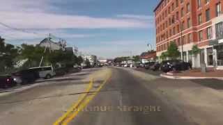 Shipyard Old Port Half Marathon 2014 Course Video [upl. by Obeded]