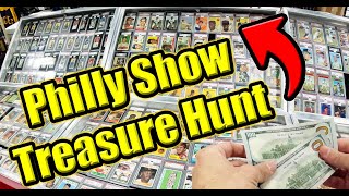 Hunting Sports Card amp Memorabilia Treasures at the Philly Show phillyshow sportscards [upl. by Reitrac]