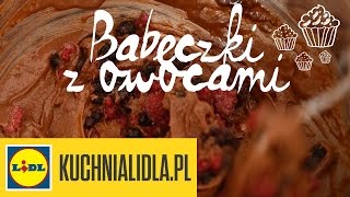 🍇 Jak zrobić babeczki z owocami  Przepisy Kuchni Lidla [upl. by Emmerie719]