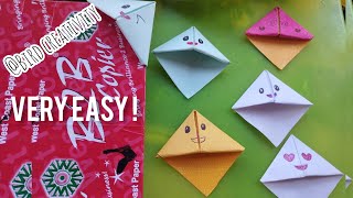 Easy origami Bookmark corner ।।how to make a corner Bookmark DIY Bird creativityviralvideo easy [upl. by Jehiel]