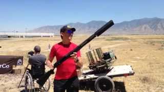 SilencerCo quotSalvoquot Shotgun Suppressor Full Speed Dump [upl. by Armillas]