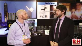 Tascam UH7000 USB Interface and Standalone Mic Preamp NAB 2014 [upl. by Aehsat]