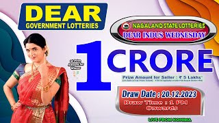 LOTTERY SAMBAD DEAR 1 PM 20122023 NAGALAND LOTTERY LIVE DEAR LOTTERY LIVE LOTTERY SAMBAD [upl. by Hctud]