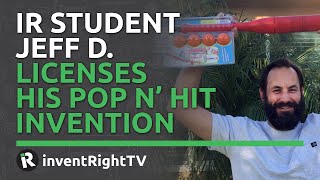 Success inventRight Student Jeff Davenport Licenses His Pop n’ Hit Invention [upl. by Wernick]