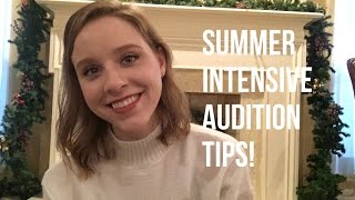 Summer Intensive Audition Tips  TwinTalksBallet [upl. by Eras839]