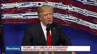 Trump Says H1B Visas Should Be Given to Most Skilled [upl. by Merwyn]