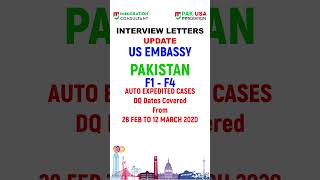 INTERVIEW LETTERS UPDATE immigration shorts usimmigration pakusaimmigration [upl. by Quennie923]