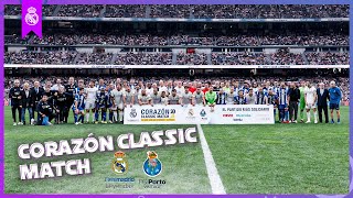 HIGHLIGHTS  Real Madrid Legends 01 FC Porto Vintage  Corazón Classic Match [upl. by Lewak]