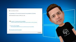 Como ATIVAR Net Framework 20 30 e 35 no Windows 10 [upl. by Meras470]