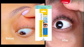 Product Review Longer lash resultsFT Eveline Cosmetics 8w1 total action lash serum [upl. by Sarad]