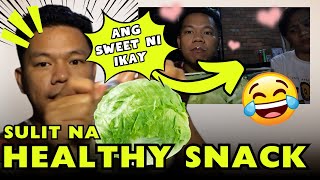 Sulit na Healthy Snack Lettuce Miryenda Sobrang sweet ni Ikay [upl. by Lehet423]