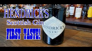 Hendricks Gin FIRST TASTE Review [upl. by Einned]