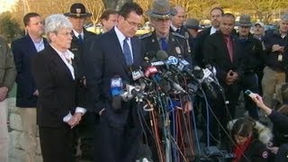 Connecticut School Shooting at Sandy Hook Elementary Gov Dan Malloy You Can Never Be Prepared [upl. by Attenahs618]