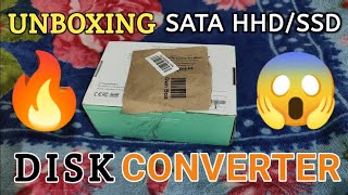 Unboxing Best Low Budget SATA 31 HDDSSD Disk Converter [upl. by Akirdnahs163]