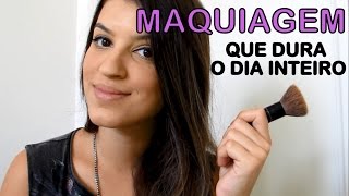 TUTORIAL Maquiagem que dura o DIA INTEIRO  Letícia Cecato [upl. by Norrie]