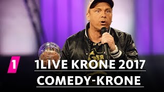 Der Dennis gewinnt die ComedyKrone  1LIVE Krone 2017 [upl. by Aneehsal]