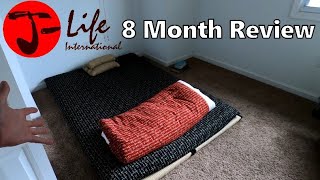 JLife International Full Futon Bed Setup  8 Month Review [upl. by Nila]