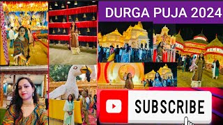 RANCHI DURGA PUJA PANDAL 2024 JuhiSingh vlog [upl. by Leifer421]