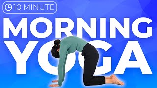 10 minute Morning Yoga Stretch  Full Body ENERGIZING Every Day Yoga [upl. by Ekusoyr792]