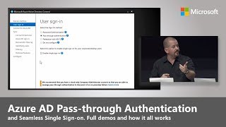 Azure AD Pass through authentication [upl. by Ennyrb]